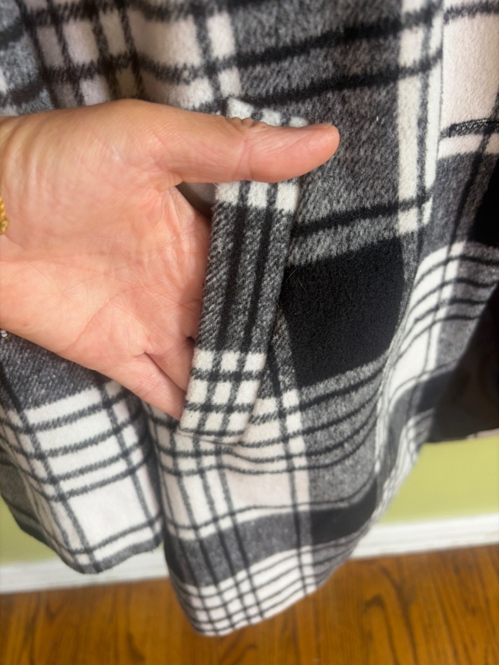 VTG Forever 21 plaid coat - Picture 5 of 6